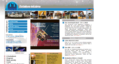 Desktop Screenshot of info.observatory.cz